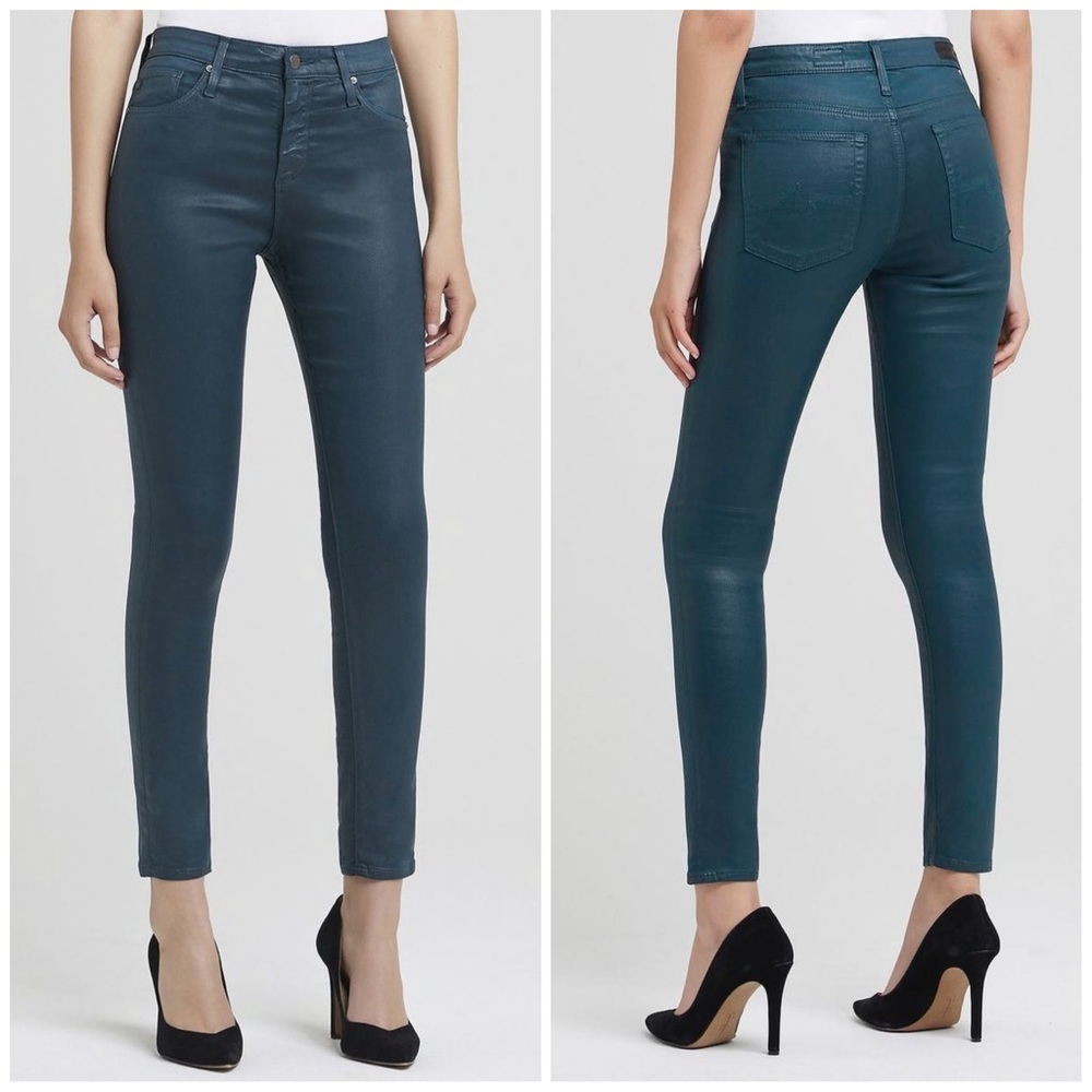 AG Farrah High Waist Ankle Skinny Jeans